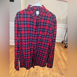 H&M plaid button up
